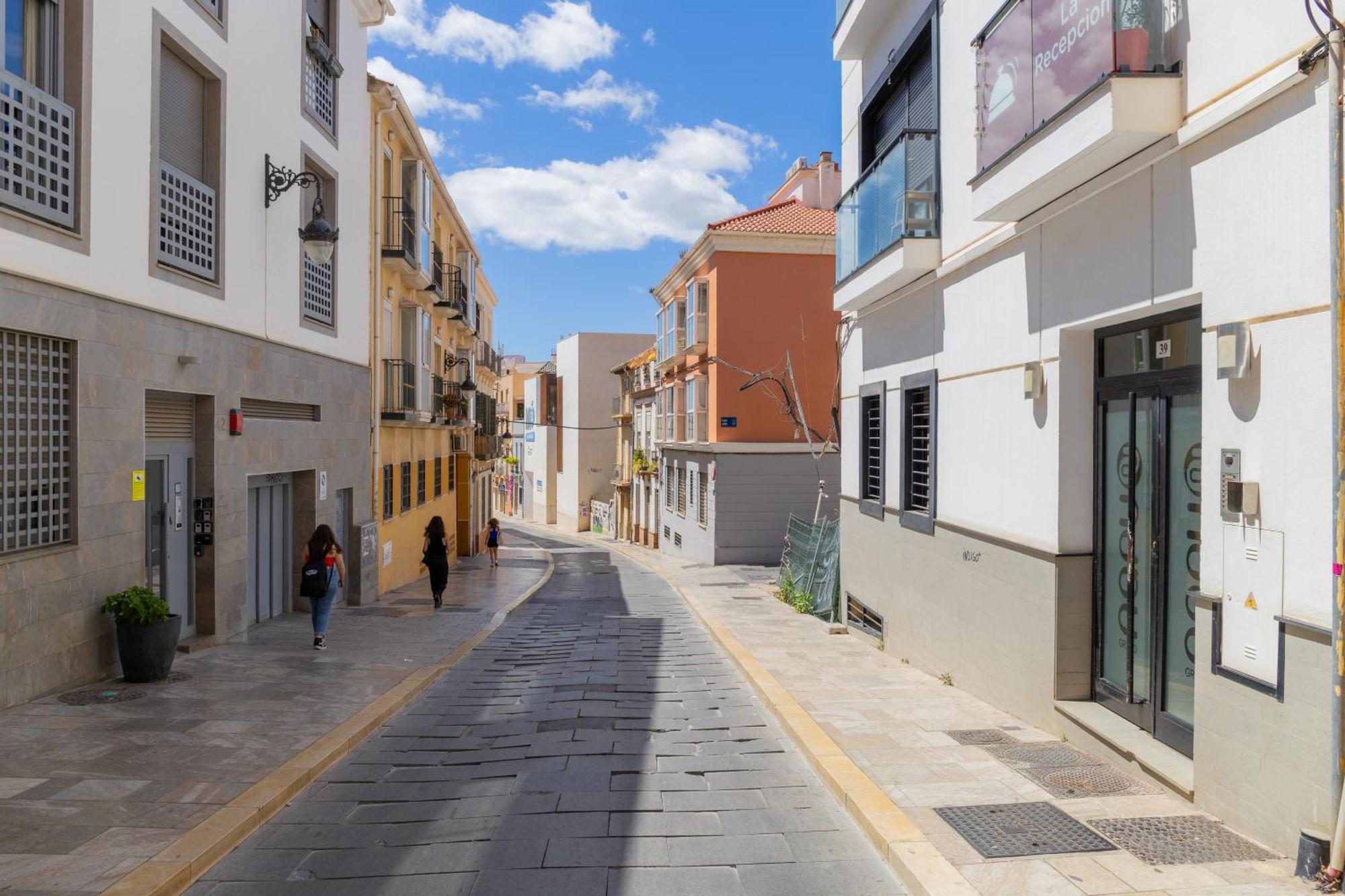 C56 - Studio With Amazing Terrace In The Centre Málaga Esterno foto